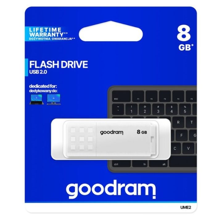 Goodram USB pendrive UME2 8 GB USB Type-A 2.0 bianco