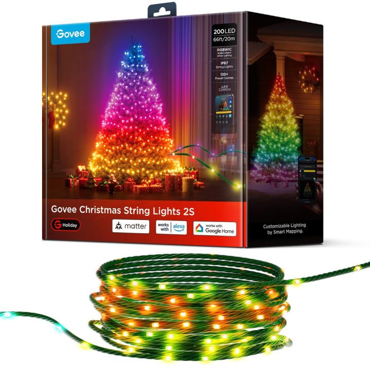 Govee H80C4 Catena di luci intelligente Wi-Fi/Bluetooth 15 W