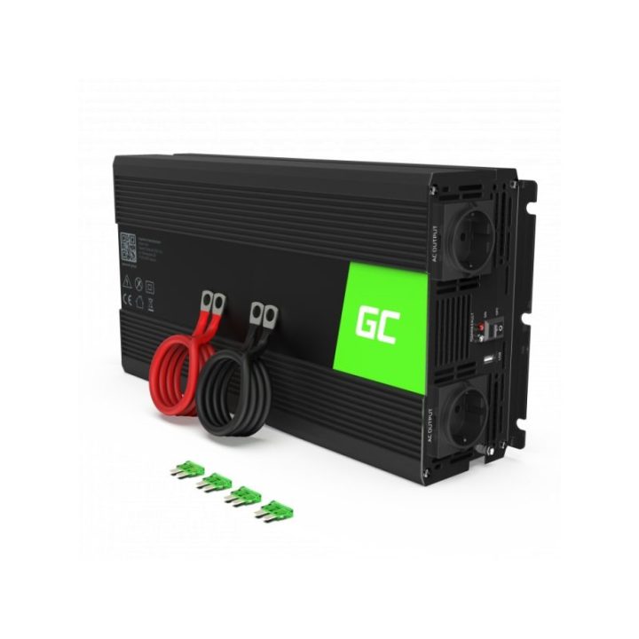 Green Cell INV21 alimentatore/inverter auto 6000 W nero