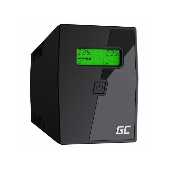 Green Cell UPS02 gruppo di continuità (UPS) Line-Interactive 0.8 kVA 480 W 2 prese AC