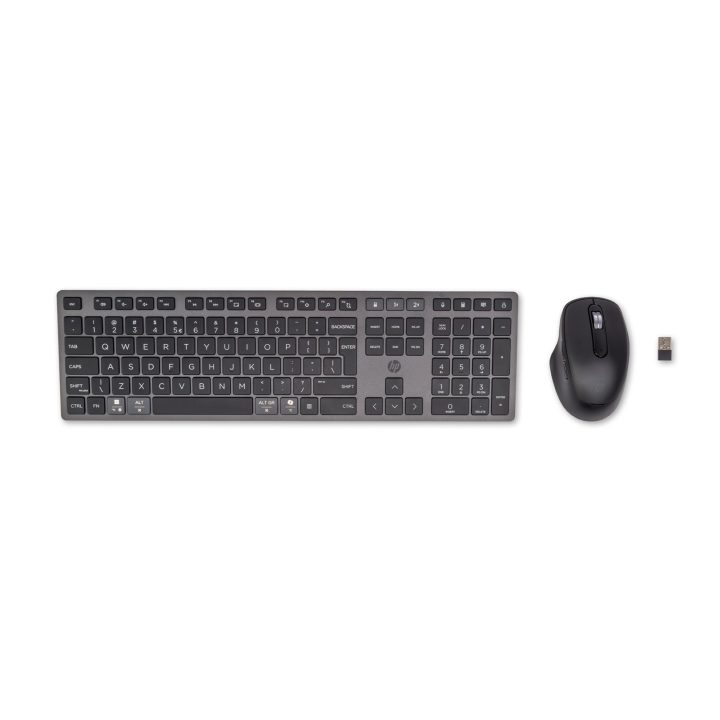 HP 720 Combo tastiera e mouse wireless ricaricabili multi-dispositivo