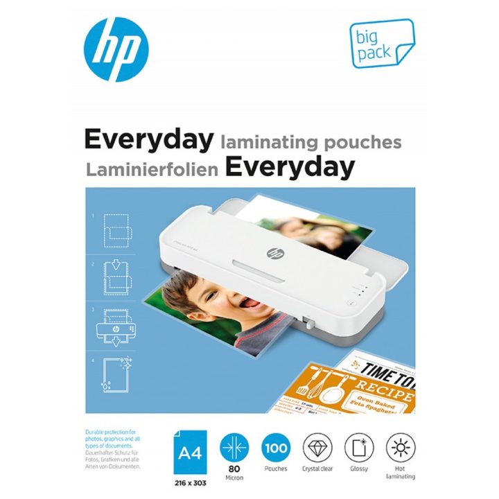HP pellicola di laminazione per tutti i giorni A4 100 pz