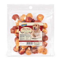 HILTON Ossa con Anatra e Pollo - masticativo per cani - 500g