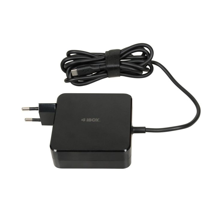 iBOX IUZ100TC Caricabatterie per laptop PD 100W E-mark chip