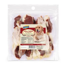 HILTON Orecchio di Coniglio con Anatra - masticativo per cani - 500g