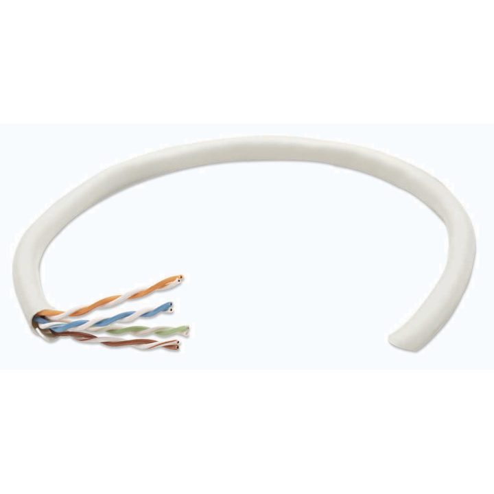 Intellinet Cavo di rete bulk Cat5e 24 AWG filo solido 305m rame grigio U/UTP scatola