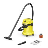 Kärcher WD 3 V-17/4/20 17 L Aspirapolvere bidone secco e umido 1000 W sacchetto della polvere
