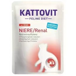 KATTOVIT Feline Diet Niere/Renal Manzo - cibo umido per gatti - 85g