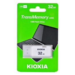 Kioxia TransMemory U202 USB chiavetta USB 32 GB USB Type-A 2.0 bianca