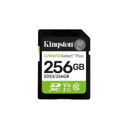 Kingston Technology 256GB SDXC Canvas Select Plus Gen3 150MB/s C10 UHS-I U1 V10