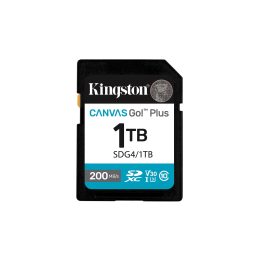 Kingston Technology Canvas Go! Plus 1TB SDXC Canvas Go Plus Gen4 200MB/s C10 UHS-I U3 V30