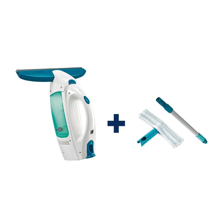 Leifheit 51003 pulitore per finestre elettrico Blu Bianco