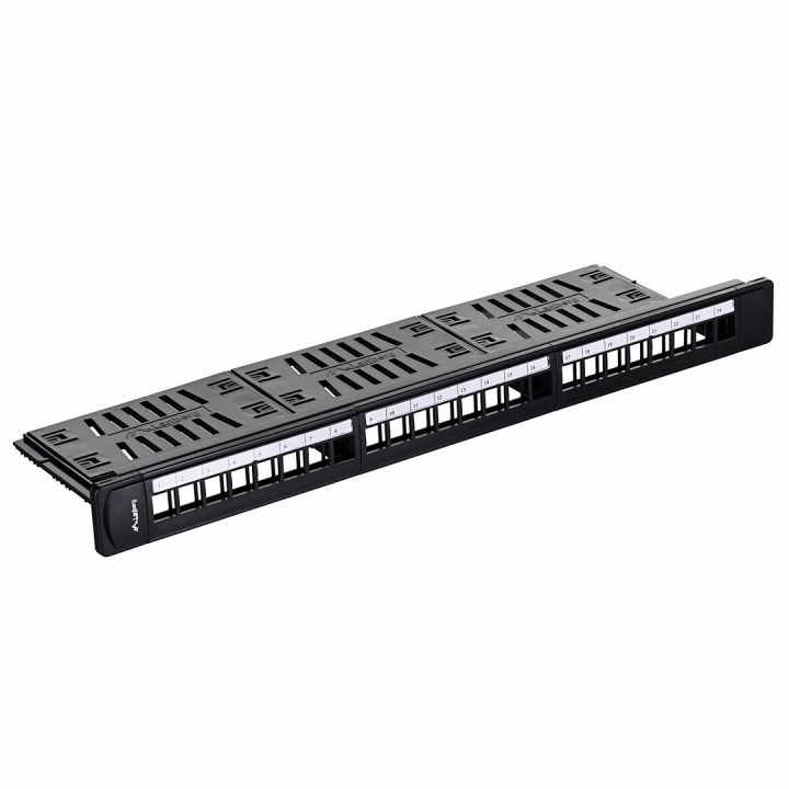 Lanberg PPKS-1124-B pannello patch 1U