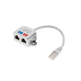 Lanberg adattatore lan rj45/2x rj45 ftp splitter ad-0026-s