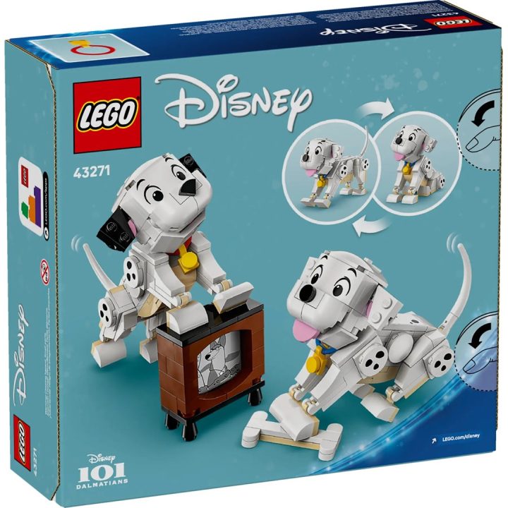 LEGO DISNEY 43271 Lucky & Penny 101 Cuccioli Dalmati