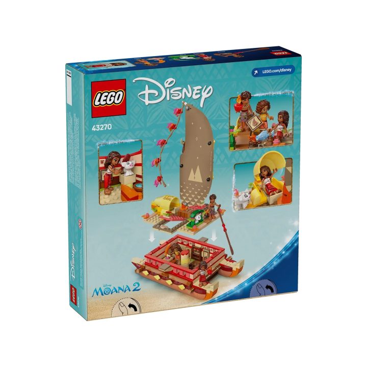 LEGO DISNEY 43270 Canoa Avventura di Moana