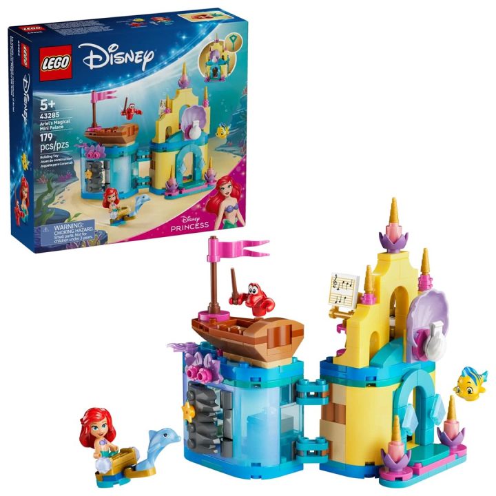 LEGO DISNEY 43285 Mini Palazzo Magico di Ariel