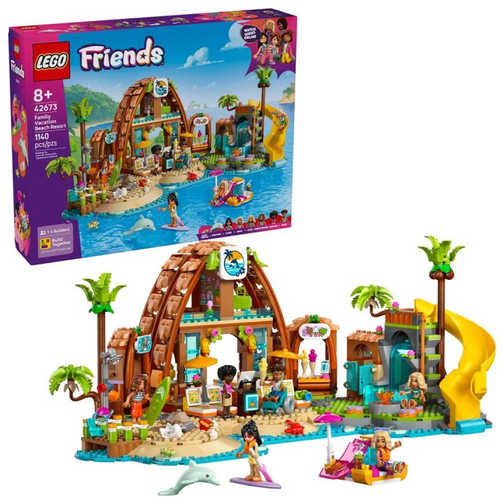 LEGO FRIENDS 42673 Resort Spiaggia Vacanza Famiglia