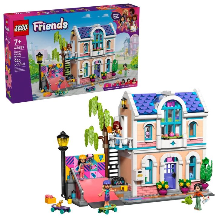 LEGO FRIENDS 42687 Casa della Famiglia di Liann