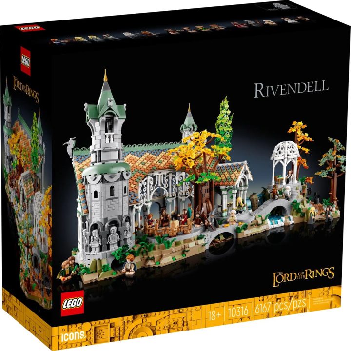 LEGO ICONS 10316 IL SIGNORE DEGLI ANELLI: RIVENDELL