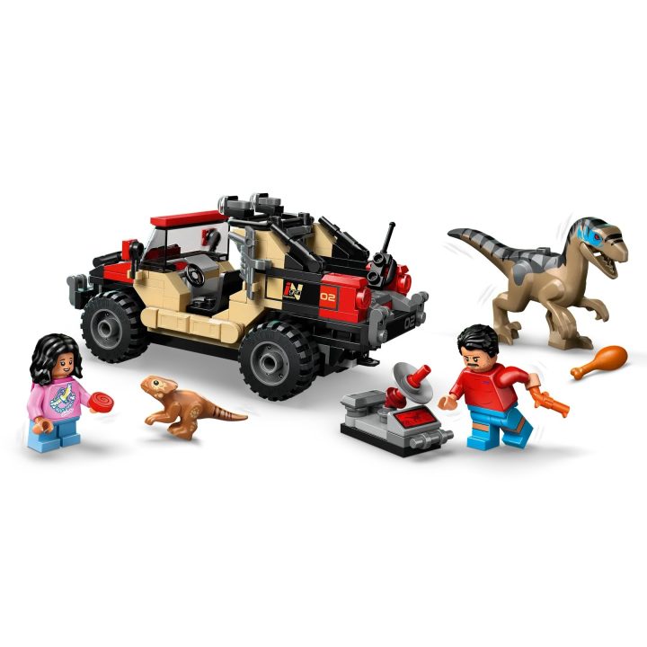 LEGO JURASSIC WORLD 76972 Fuga Raptor Fuoristrada
