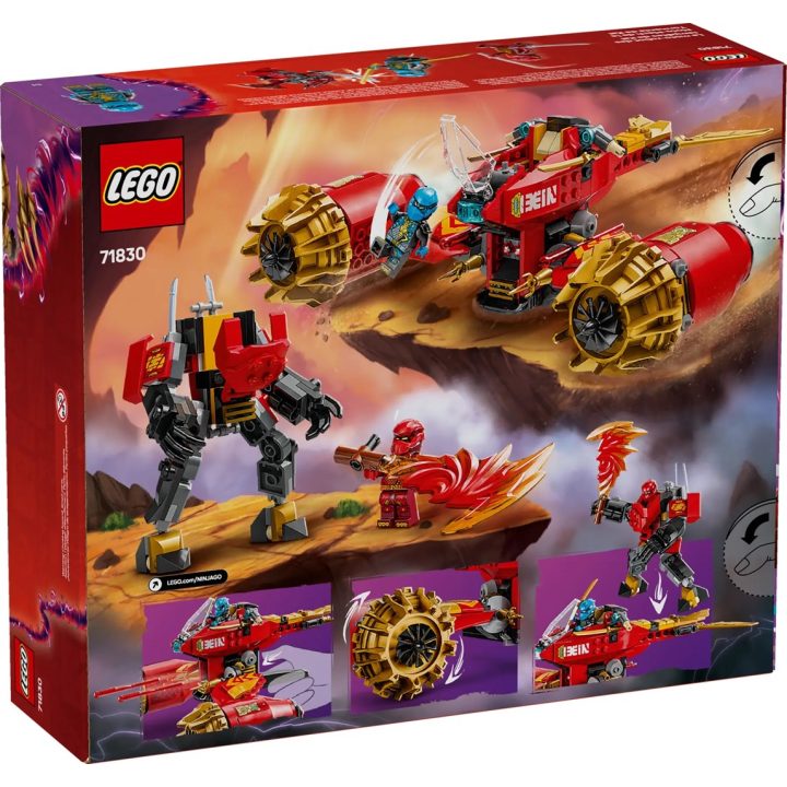 LEGO NINJAGO 71830 Mech Storm Rider di Kai
