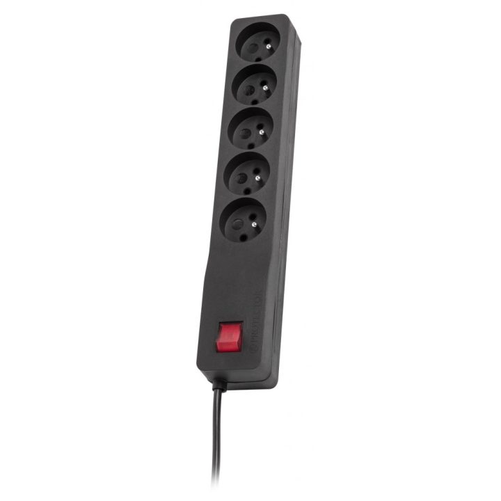 LESTAR ZX 510 G-A K.:CZ 5 0M Protezione da sovratensione nero 5 AC presa(e) 230 V 5 m