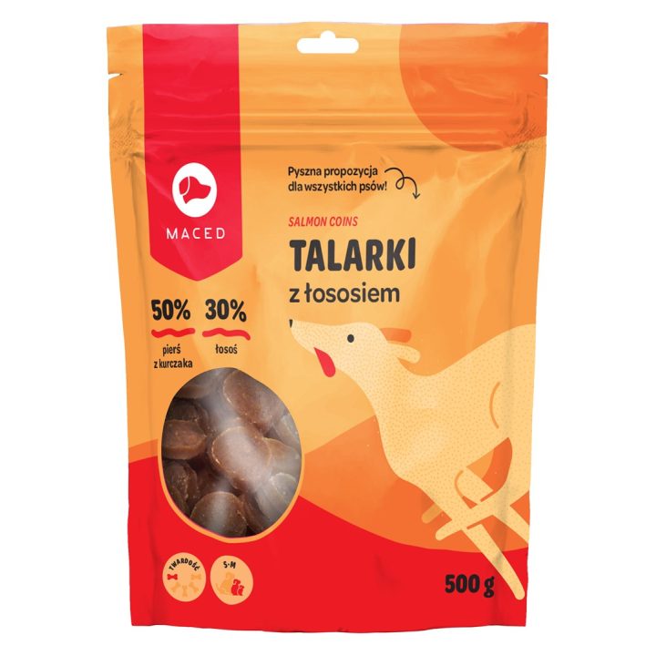 MACED chip di salmone - snack per cani - 500g