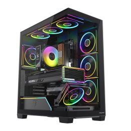 MODECOM VOLCANO STELLAR PLUS ARGB MIDI 8F nero