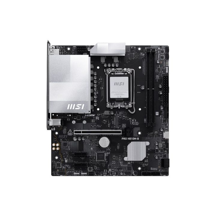 MSI PRO H810M-B scheda madre Intel H810 LGA 1851 (Socket V1) micro ATX