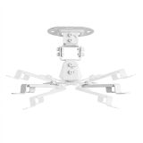 Maclean Staffa/gancio da soffitto per proiettori 54–320 mm fino a 13.5 kg 360-degree rotazione MC-200 W