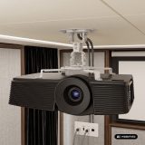 Maclean Staffa/gancio da soffitto per proiettori 54–320 mm fino a 13.5 kg 360-degree rotazione MC-200 W