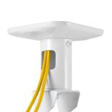 Maclean Staffa/gancio da soffitto per proiettori in acciaio 180–310 mm fino a 15 kg MC-208 W