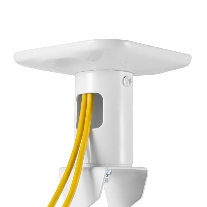 Maclean Staffa/gancio da soffitto per proiettori in acciaio 180–310 mm fino a 15 kg MC-208 W