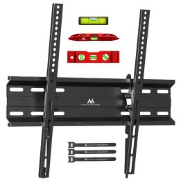 Maclean MC-748A TV o supporto monitor TV a parete maniglia max VESA 400x400 32-70 45kg nero
