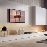 Maclean MC-748A TV o supporto monitor TV a parete maniglia max VESA 400x400 32-70 45kg nero