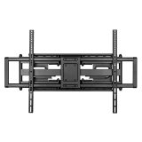Maclean MC-482 TV staffa a parete per 60-120 TV piatti e curved fino a 120kg Max. VESA 900x600 supporto universale TV girevole i