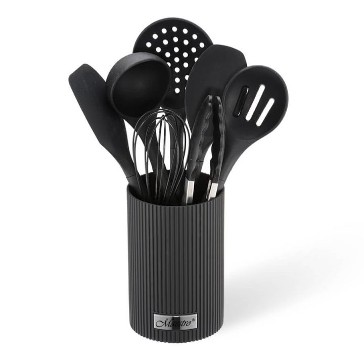 Utensili da cucina MAESTRO MR-1542-BLACK 8 elementi nero