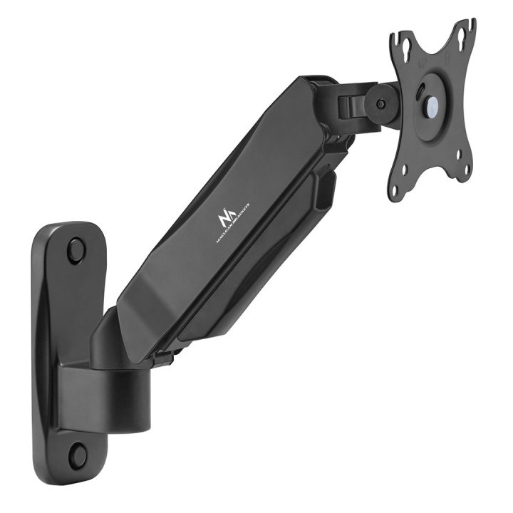 Maclean Supporto a Parete per Monitor Schermo Computer 17-32'' 9kg max Molla Meccanica MC-979