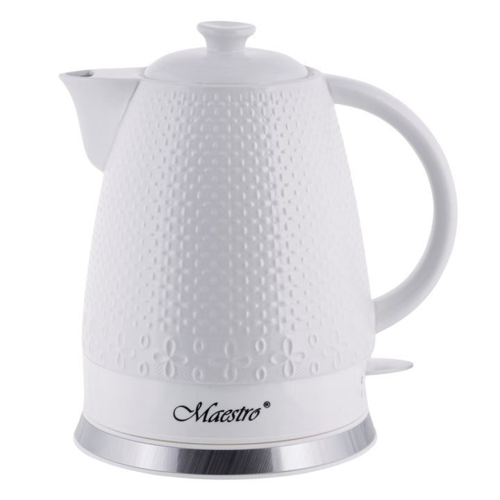 Maestro MR-073 Bollitore elettrico 1.2 L 1200 W bianco