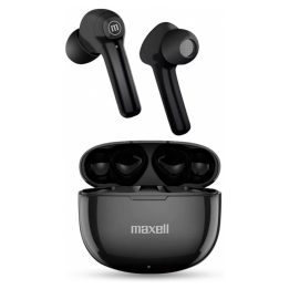 Maxell Cuffie wireless Dynamic+ con custodia di ricarica Bluetooth nero