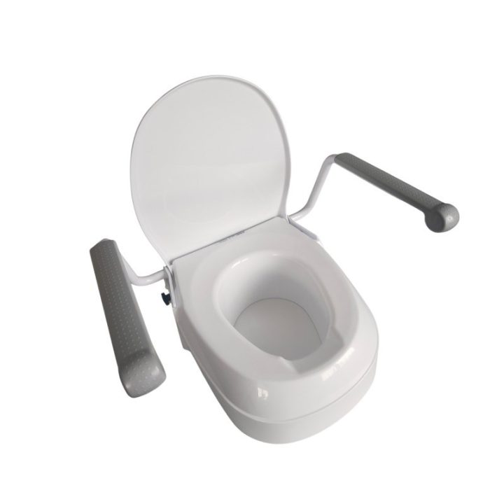 Rialzo per wc con braccioli