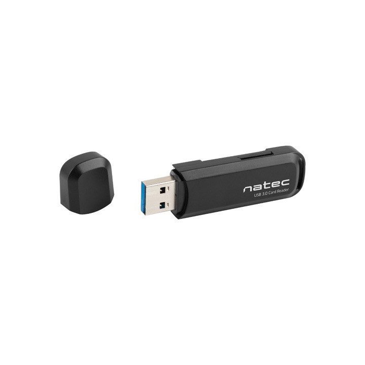 NATEC Scarab 2 Lettore di schede nero USB 3.0 Type-A