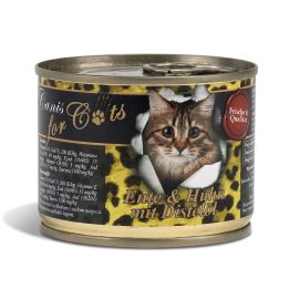 O’CANIS cibo umido per gatti con pollo e anatra e olio di cartamo - 200g