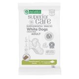 NATURE'S PROTECTION SC White Dogs Grain Free Adult Hypoallergenic Dental Pesce bianco - snack per cani - 150 g