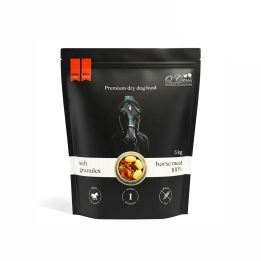 O'CANIS Nero Soft 100% carne di cavallo con patate Mono - cibo secco per cani - 3kg