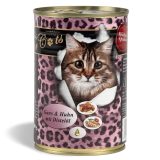 O’CANIS cibo umido per gatti con oca e pollo e olio di cartamo - 400g