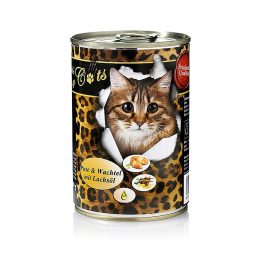 O’CANIS Tacchino quaglia e salmone - cibo umido per gatti - 400g
