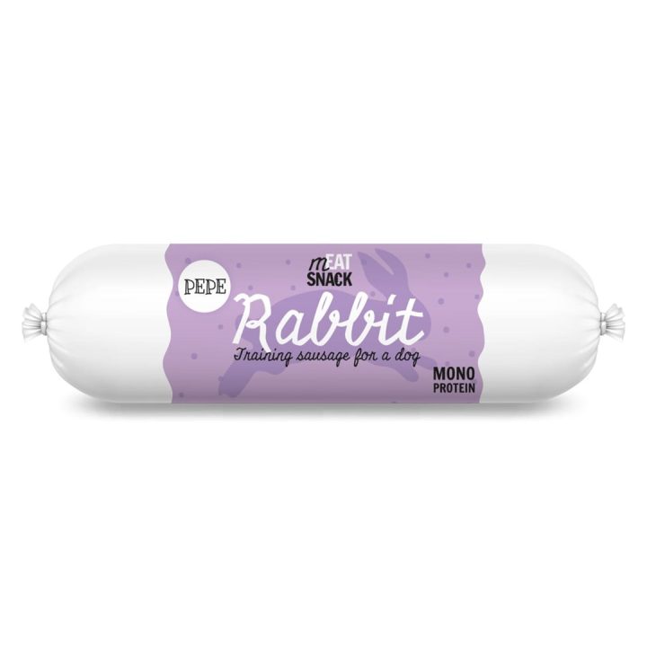 PAKA ZWIERZAKA Pepe Salsiccia Coniglio - snack per cani - 200g
