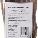 PETITTO Pizzle di manzo - snack per cani - 10